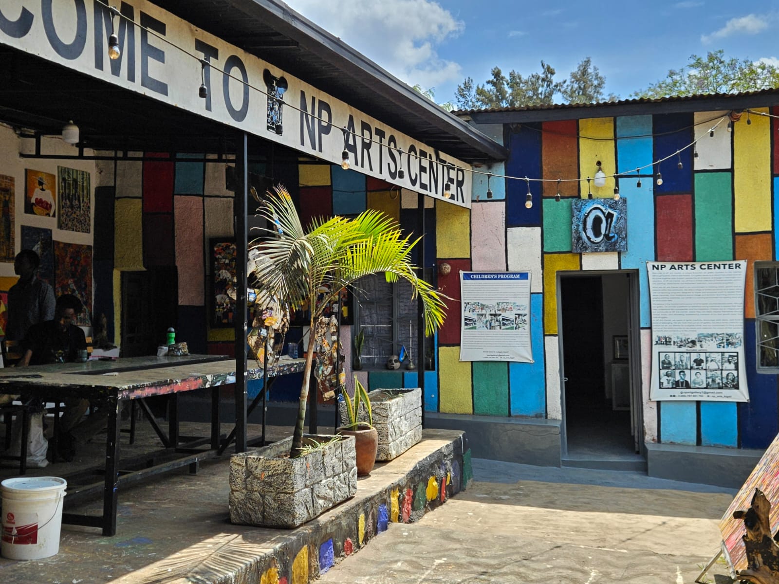 NP Arts Center gallery in Kigali, Rwanda