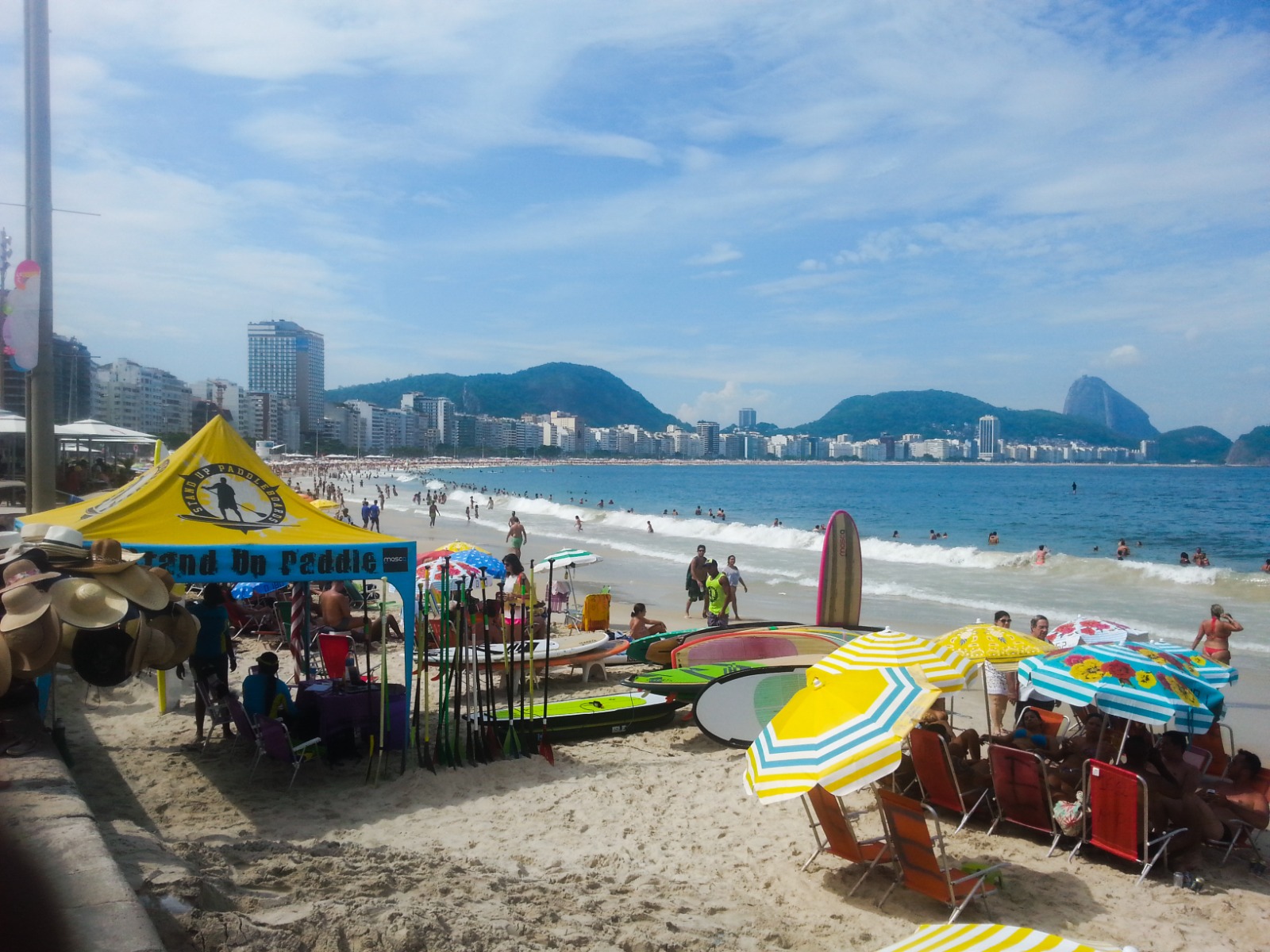 Copacabana Beach in Rio de Janeiro
