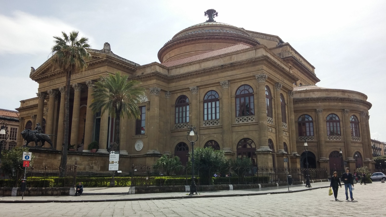 Teatro Massimo in Palermo, Sicily