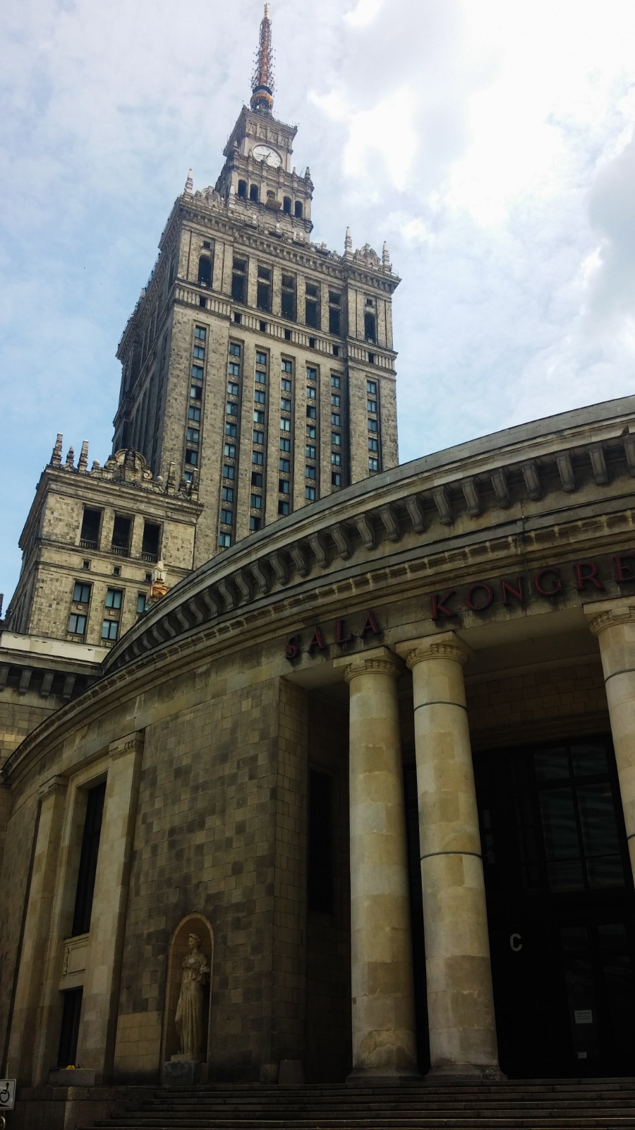 Palace of Culture and Science in Warsaw, Poland