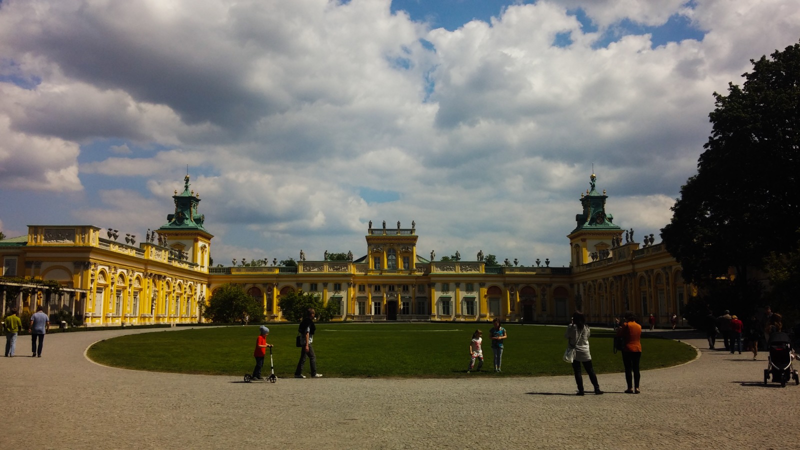 Wilanów Palace in Warsaw, Poland
