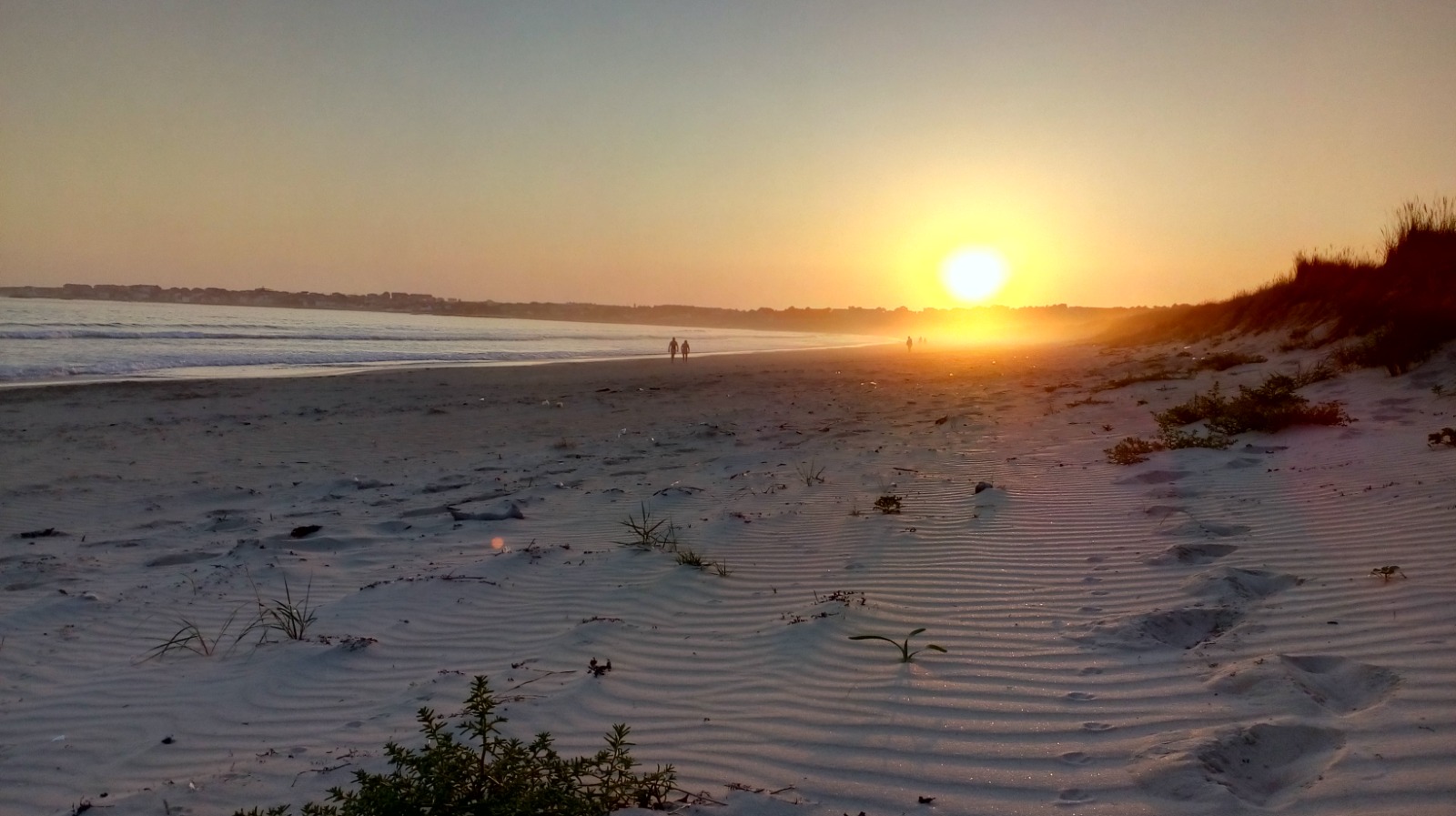 Dunas de Corrubedo beach in Galicia, Spain
