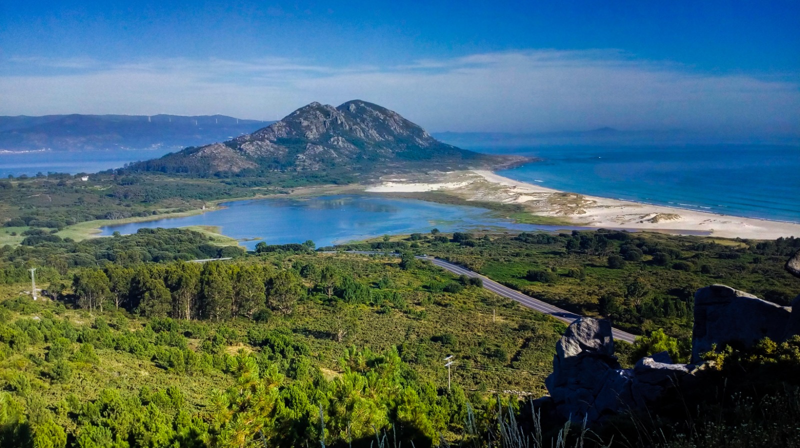 Monte Louro on the Galician coast, Spain