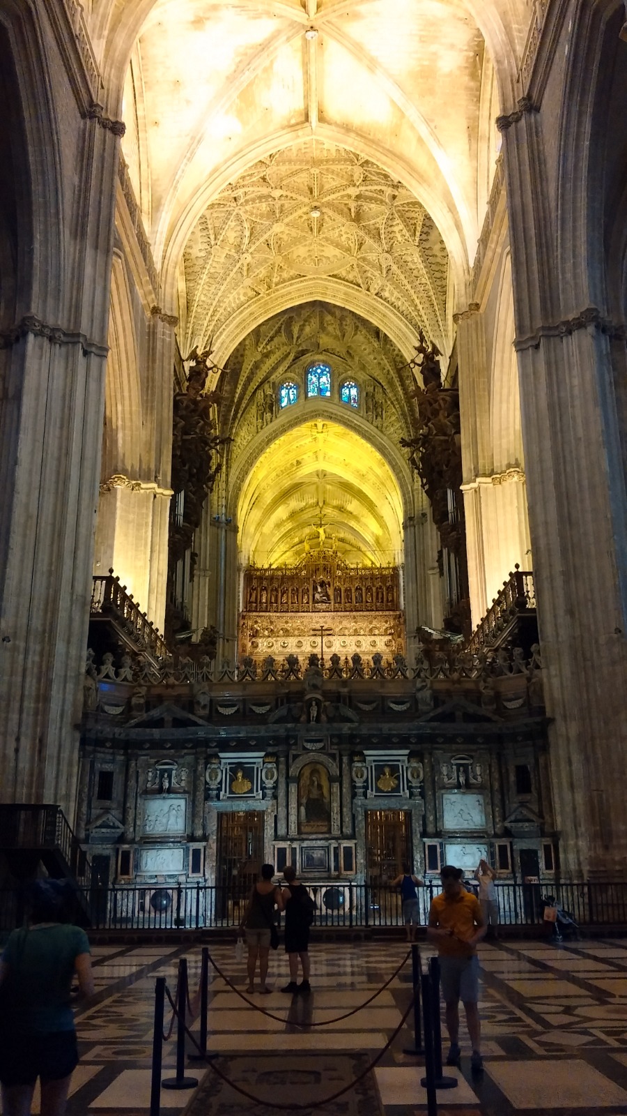 Interior of Seville Cathedral